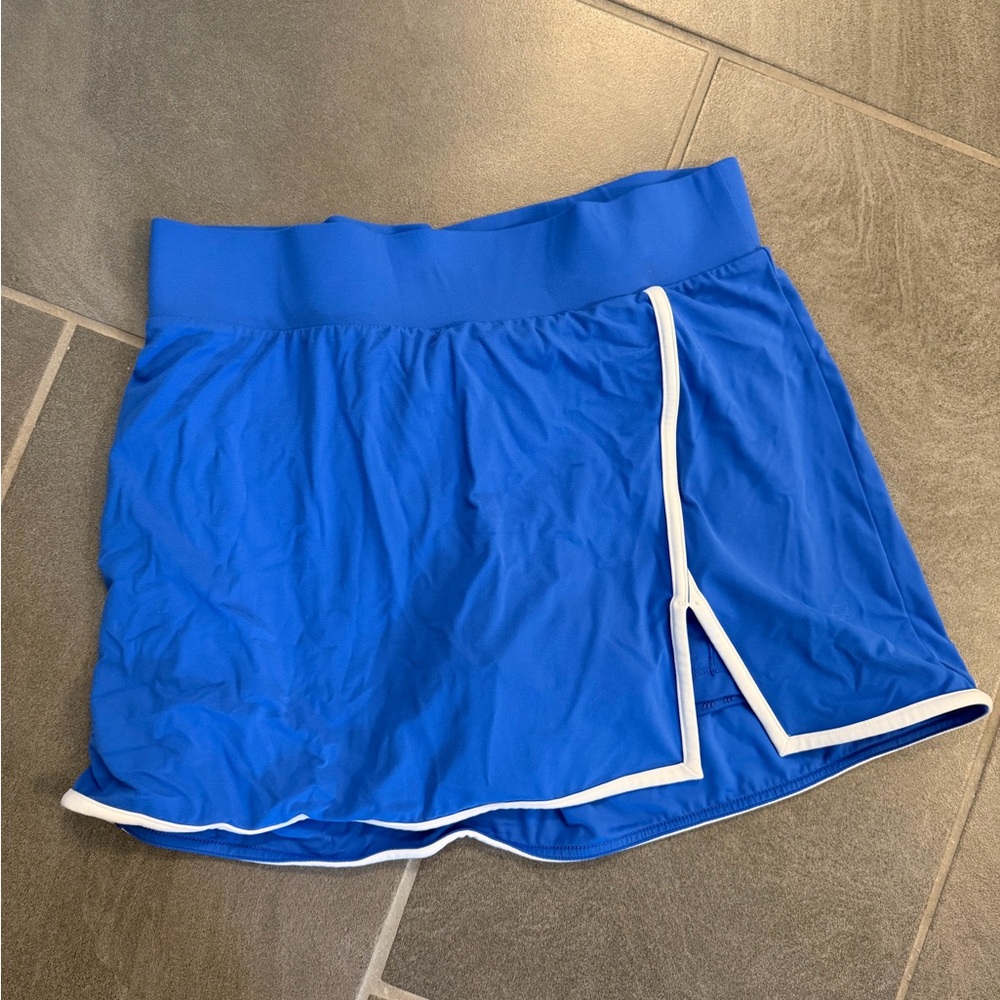Blue Athletic Skirt